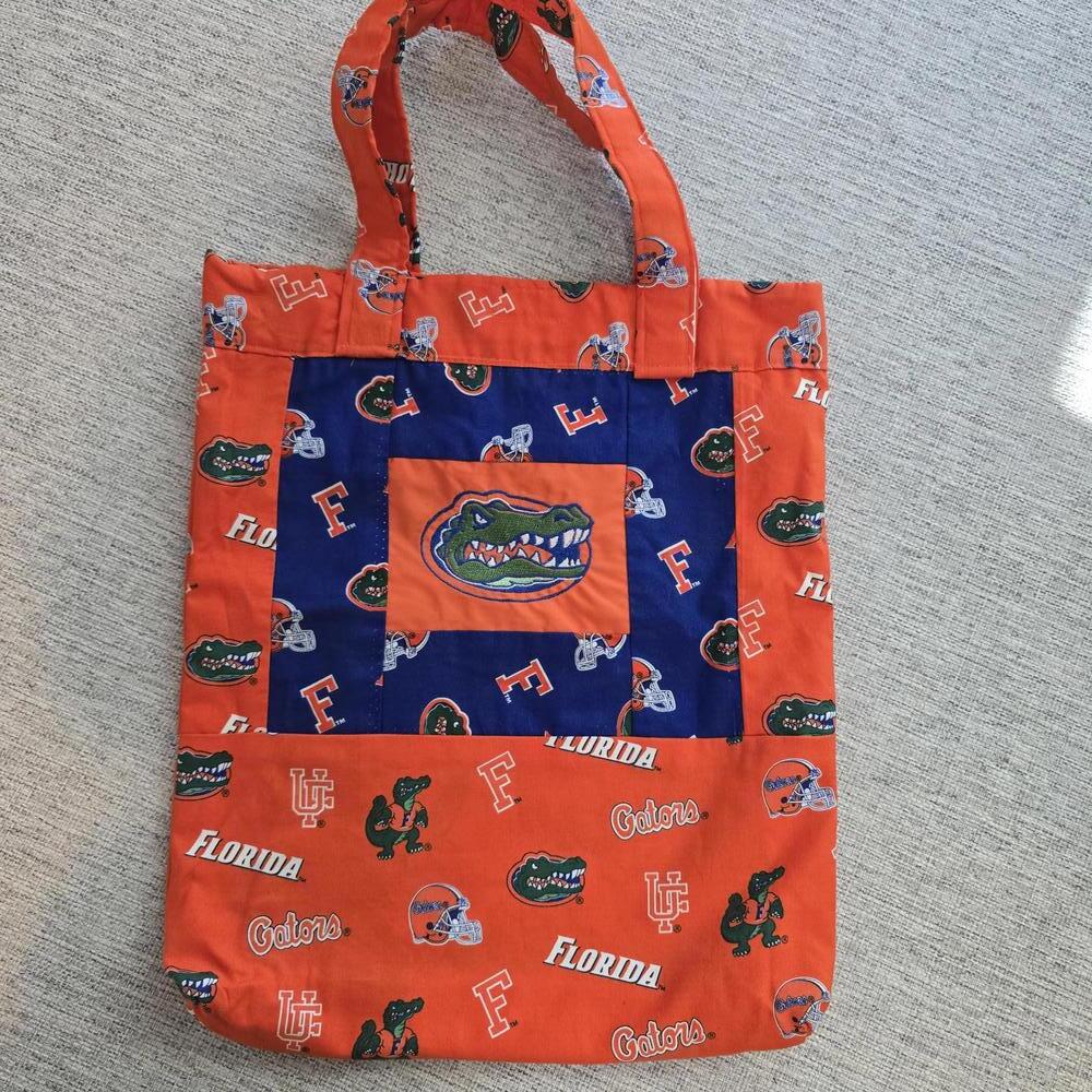 Florida Gators Embroidered handmade Tote Bag